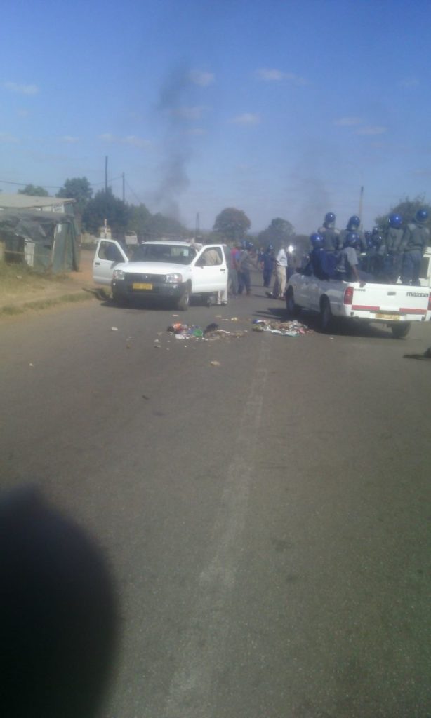 Heavy police presence in Mufakose 
