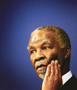 Former president Thabo Mbeki. (Photo: EPA) Former president Thabo Mbeki. (Photo: EPA)