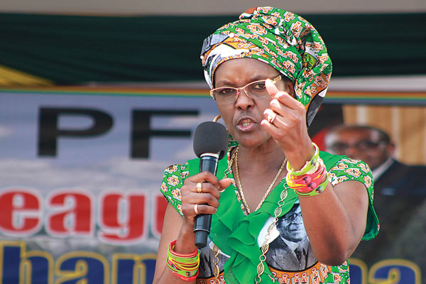 First Lady Grace Mugabe