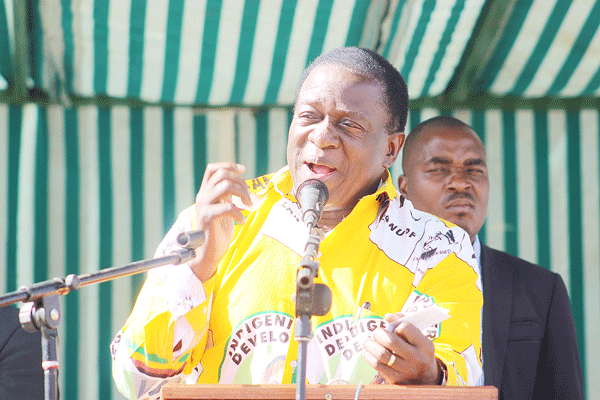 Vice-President Emmerson Mnangagwa