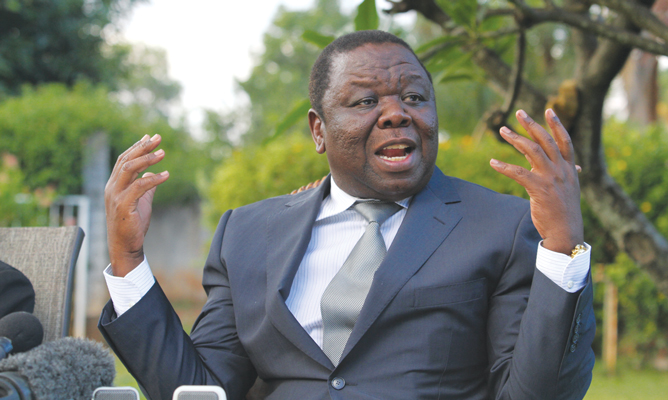 MDC - T leader Morgan Tsvangirai