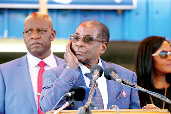 Political vultures circling over Mugabe’s throne