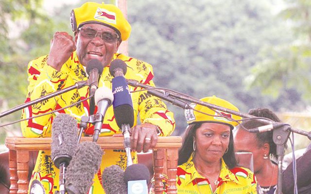 President slams Mnangagwa President slams Mnangagwa