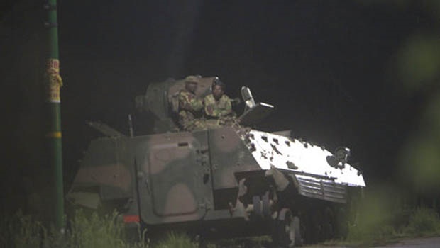 LIVE: Zimbabwe army says ‘this is not a takeover’ and Mugabe ‘safe’ 