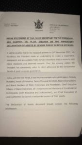 Mnangagwa Orders Senior Civil Servants And Politicians To Declare Their Assets Mnangagwa Orders Senior Civil Servants And Politicians To Declare Their Assets