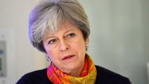 British Prime Minister Theresa May 