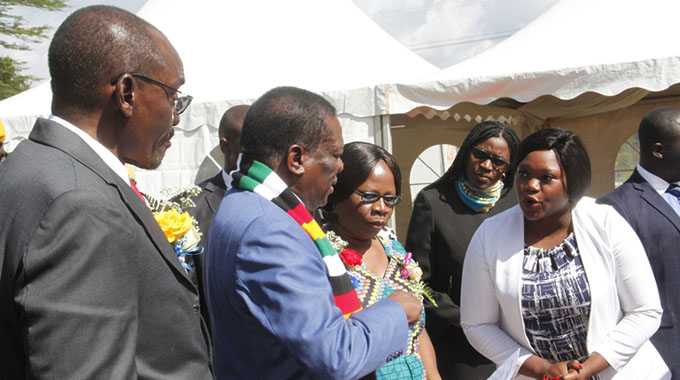 President engages women