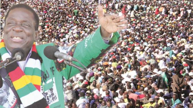 Massive Masvingo rally turnout charms ED