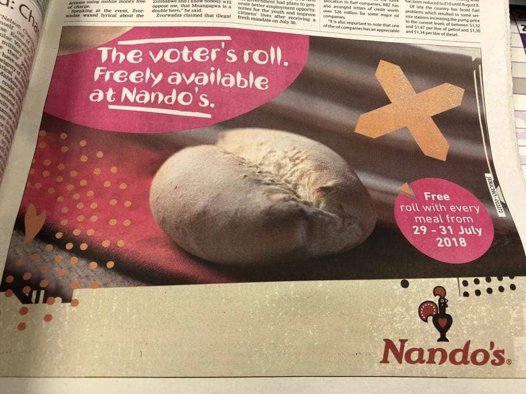 Nando’s does it again!