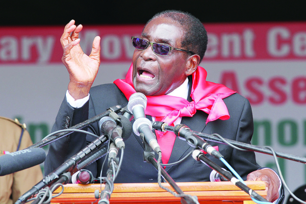 Mugabe breathes fire in court