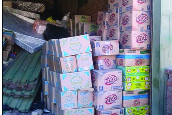 Customs in massive goods seizures Customs in massive goods seizures