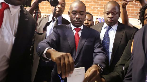 Tight security as ED, Mugabe, Chamisa cast ballots Tight security as ED, Mugabe, Chamisa cast ballots