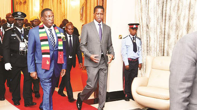 Zim, Zambia sign four MoUs