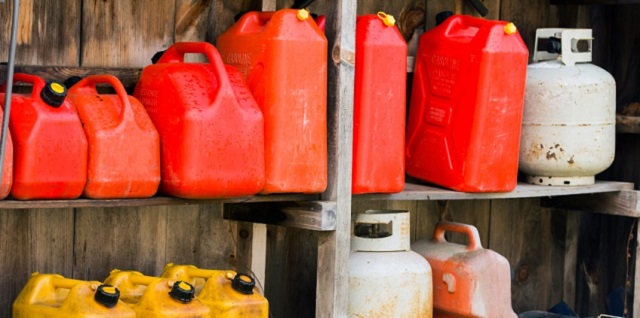 Jerry Cans and Propane Tanks