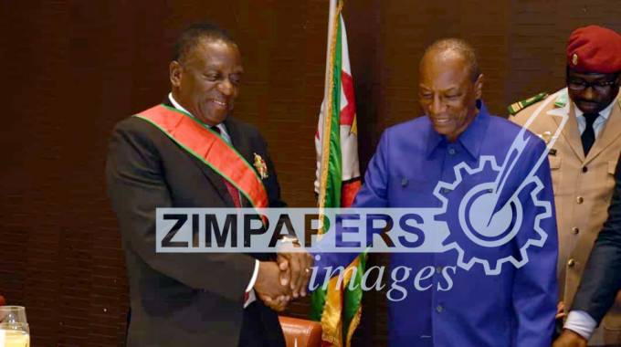 JUST IN: ED honoured in Guinea