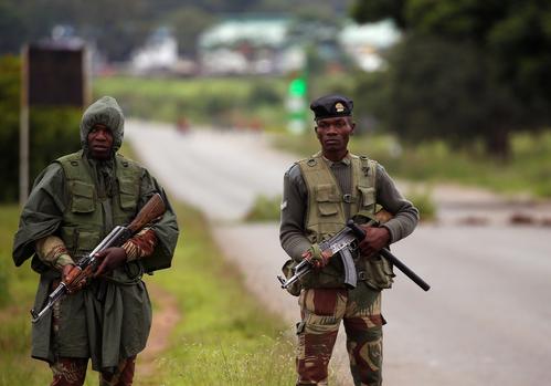 The US Embassy in Harare expressed concern over the reports of violence in parts of Zimbabwe, urging all parties to exercise restraint. Picture: Reuters/Philimon Bulawayo