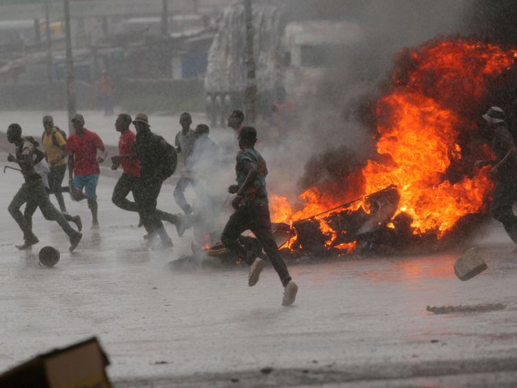Zimbabwe's capital Hararer has seen violent protests in recent days