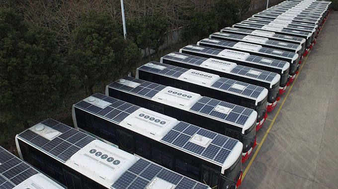 Solar buses for Harare