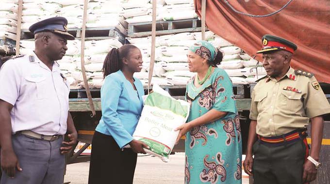 Alliance Media donates 30t maize-meal to cyclone victims