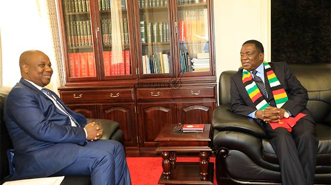 JUST IN: Burundi envoy pays courtesy call on ED