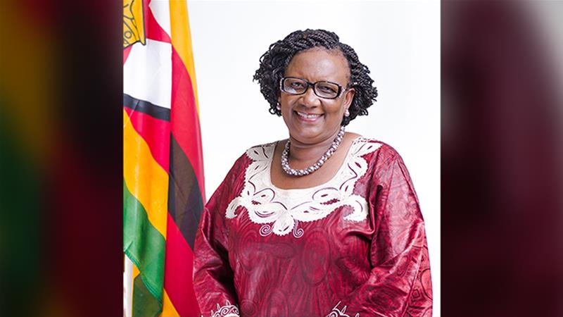 Mupfumira, a senior member of the ruling ZANU-PF party was previously labour minister and social welfare minister [File: Ministry of Environment, Tourism and hospitality] 