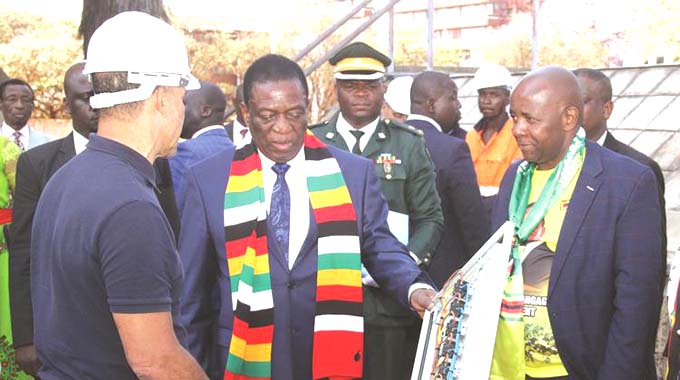 President appreciates new gold processing plant tech