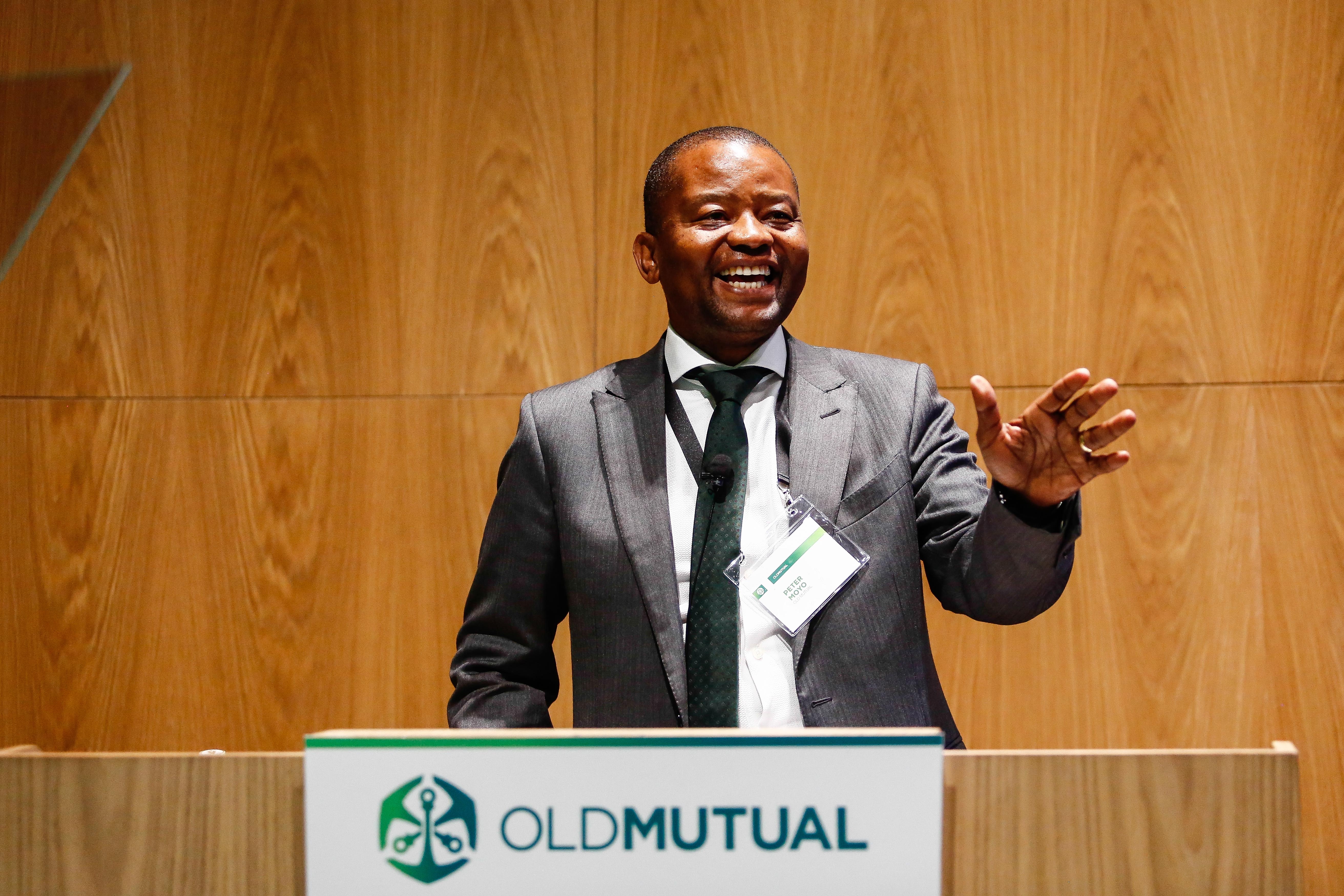 File: Peter Moyo was suspended in May and later fired as CEO of Old Mutual