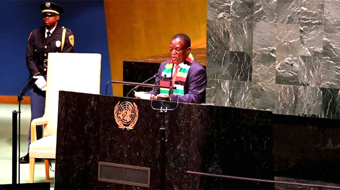 JUST IN : Sanctions an attack on human rights – President
