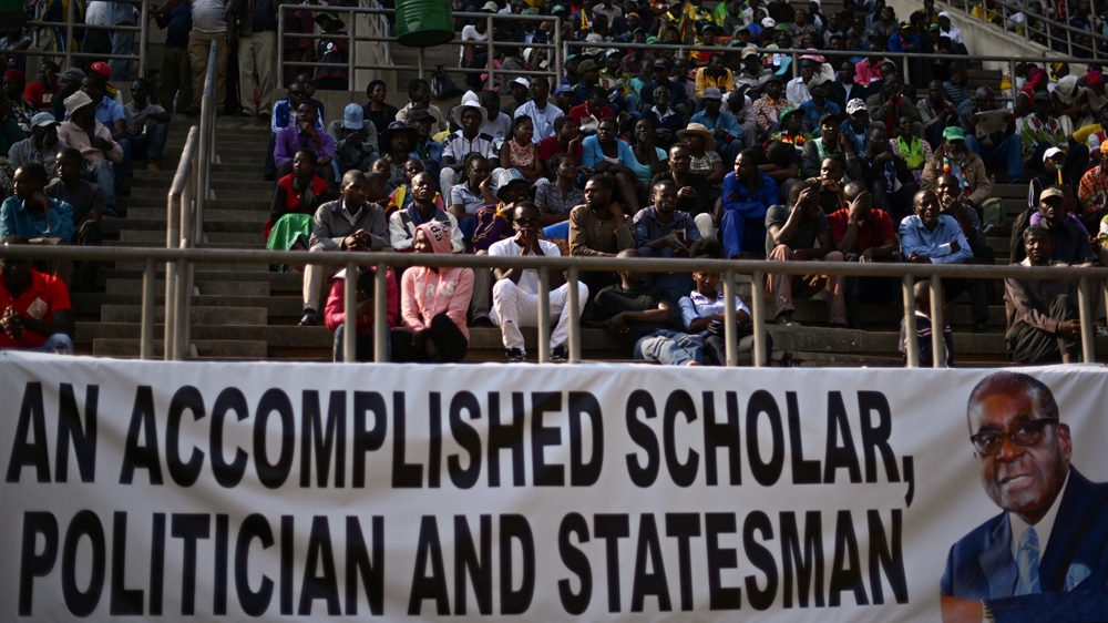 Mugabe farewell ceremony Tony Karumba / AFP Mugabe farewell ceremony
