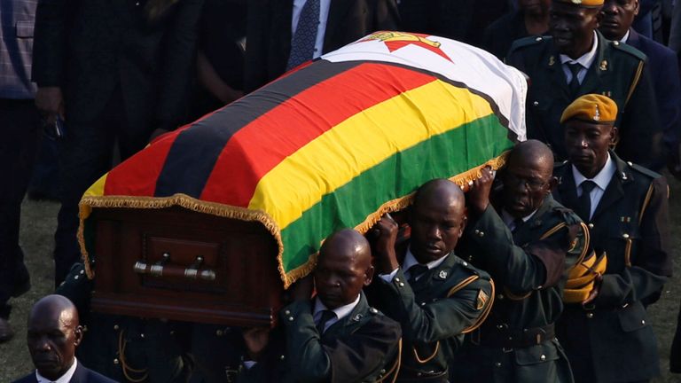 The president often filled the National Sports Stadium