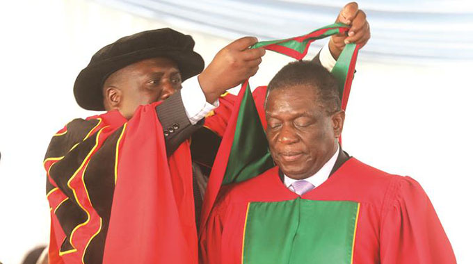 CUT honours President