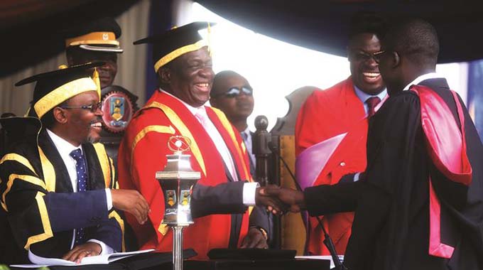 ED challenges graduates to modernise Zim industry