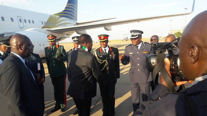 . . . ED in Botswana for Masisi inauguration