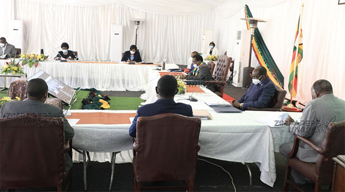 JUST IN: President launches first virtual cabinet meeting