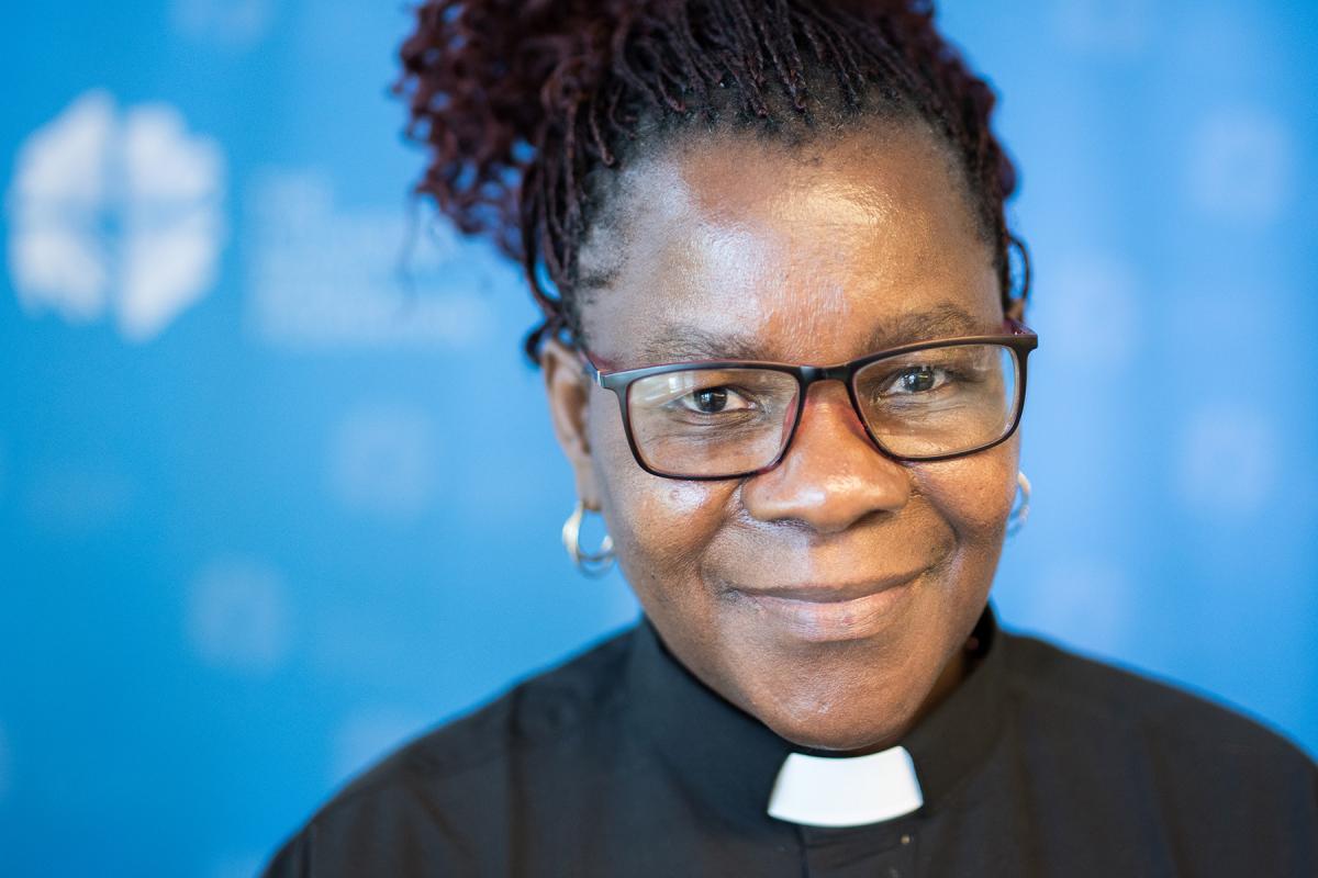 Rev. Elitha Moyo Gender Justice Coordinator for the ELCZ says, “We need to appreciate each other regardless of gender.” Photo: LWF/Albin Hillert Rev. Elitha Moyo Gender Justice Coordinator for the ELCZ says, “We need to appreciate each other regardless of gender.” Photo: LWF/Albin Hillert