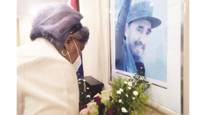 Cubans in Angola pay tribute to Castro