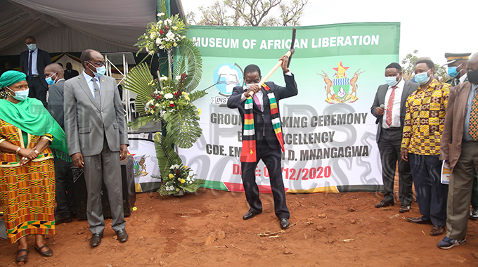 JUST IN: President officiates at Museum of Africa ground breaking ceremony