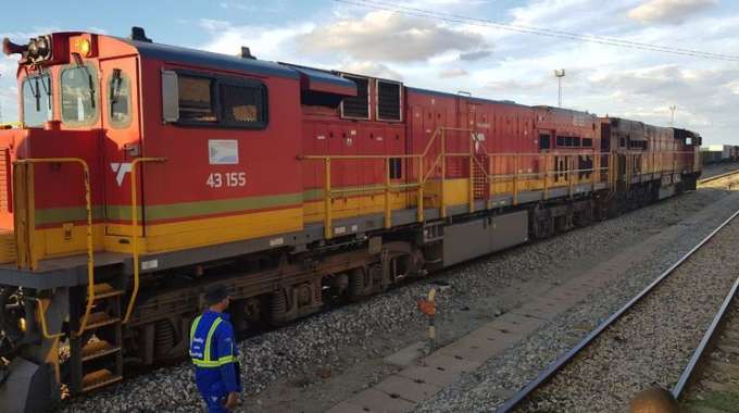Zim rail system worst in region. . . designed capacity down by 80pc