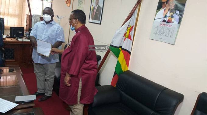 Church leaders console President