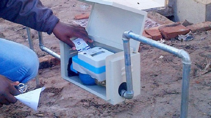 Zinwa to roll out pre-paid water meters