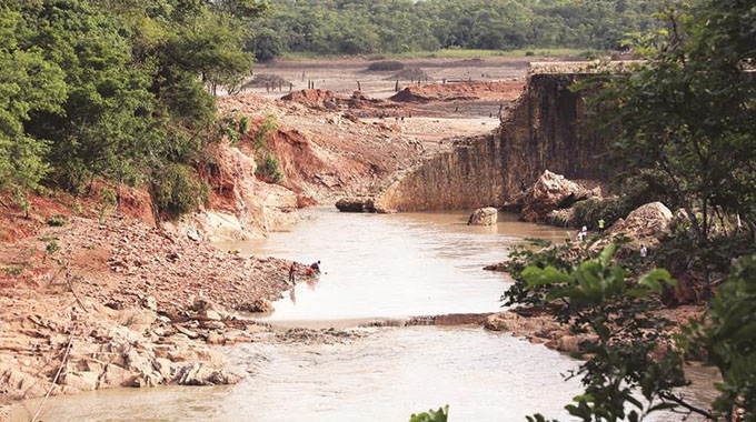 Zinwa engineers assess Iron Duke damage