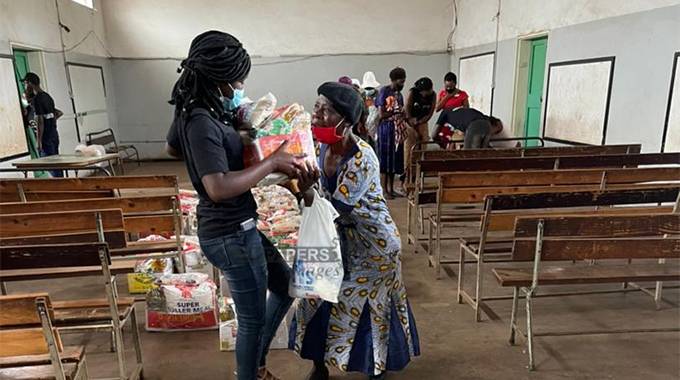 JUST IN: Youth group assists widows, vulnerable households