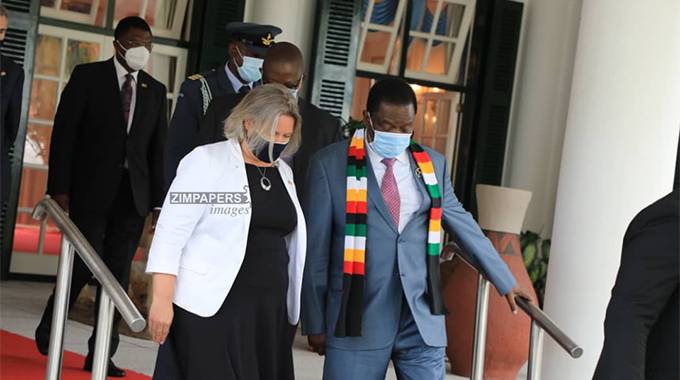 JUST IN: New ambassadors present credentials
