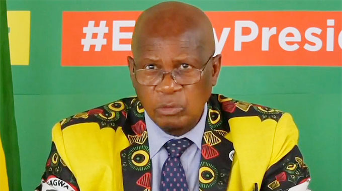 Cde Chinamasa on the mend