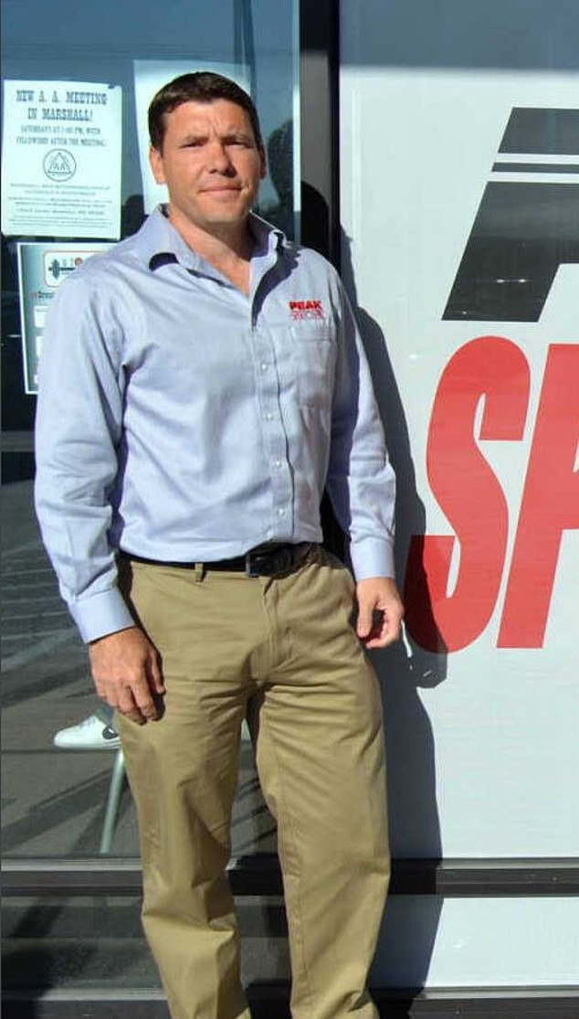 The big game hunter ¿ named online as Phillip Smith, a 46-year-old physical therapist from Missouri (pictured) ¿ paid tens of thousands of dollars to kill Mopane, who lived in the same park as Cecil the lion, whose death from another U.S. hunter's arrows six years ago caused an international outcry