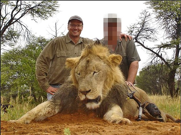 Walter Palmer (pictured) went into hiding after he faced worldwide revulsion following Cecil the lion's death, so it's not surprising that Smith has yet to comment on Mopane