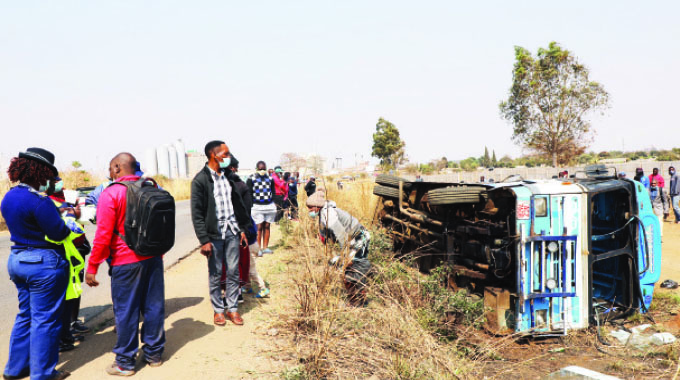 Passengers injured in bus accident