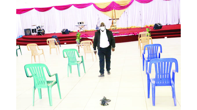 Low turnout as churches resume service