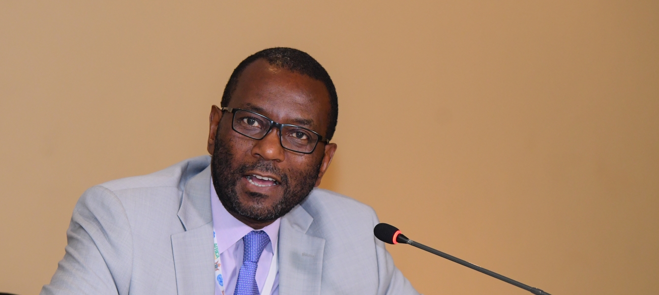 Munyaradzi Chenje, le directeur régional sortant, Bureau régional pour l'Afrique, Bureau de coordination du développement des Nations Unies. Munyaradzi Chenje, the outgoing Regional Director, Regional Office for Africa.