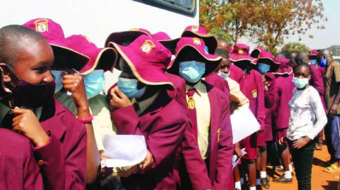 Sick bays set up at boarding schools . . . as non-exam learners resume classes